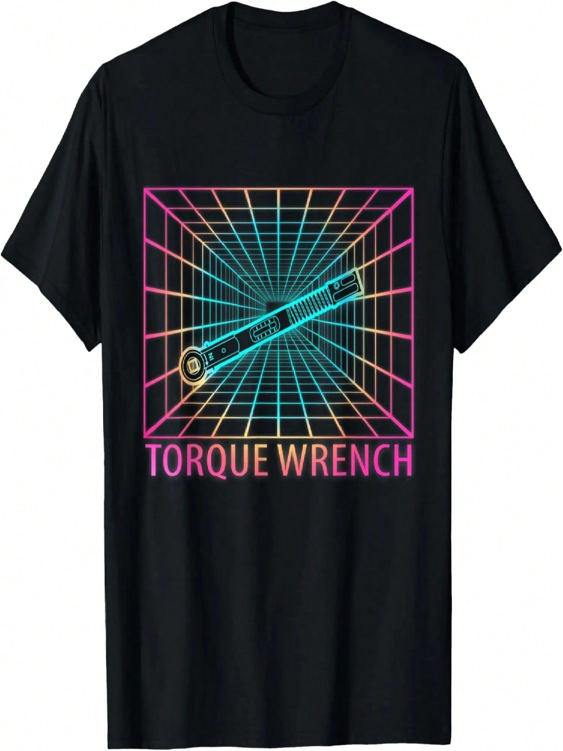 Torque Wrench Retro Mechanic Gift T-Shirt S разноцветный