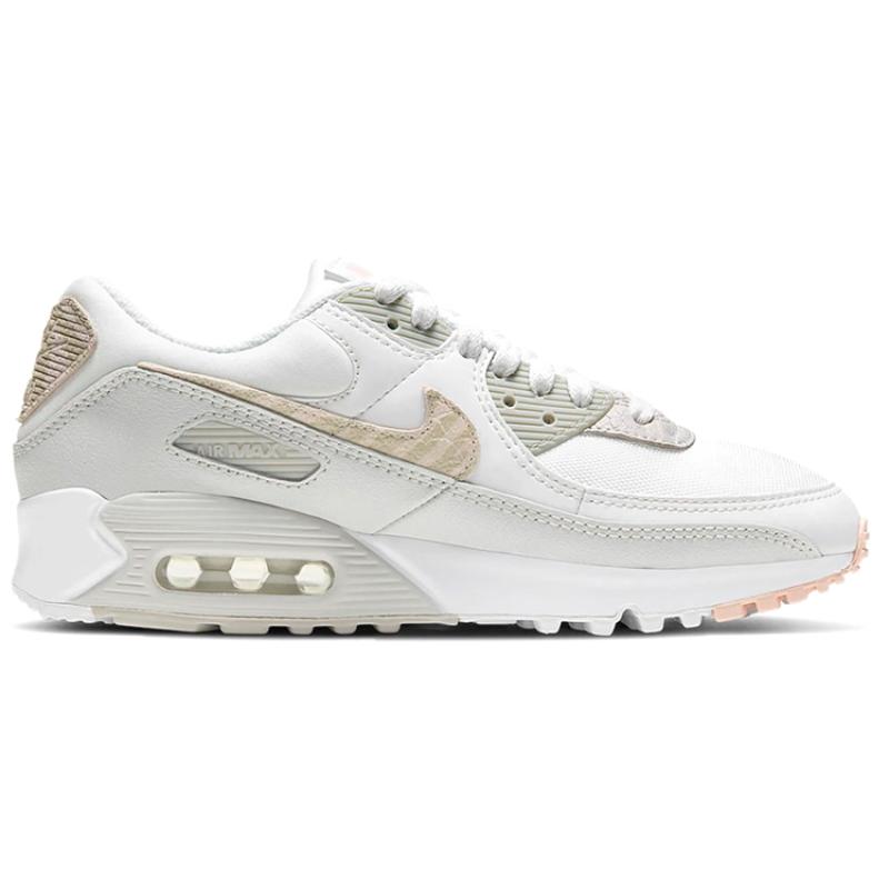 Nike Air Max 90 Se 'Summit White Light Bone' Women's Sneakers Casual Shoes CV8824-100