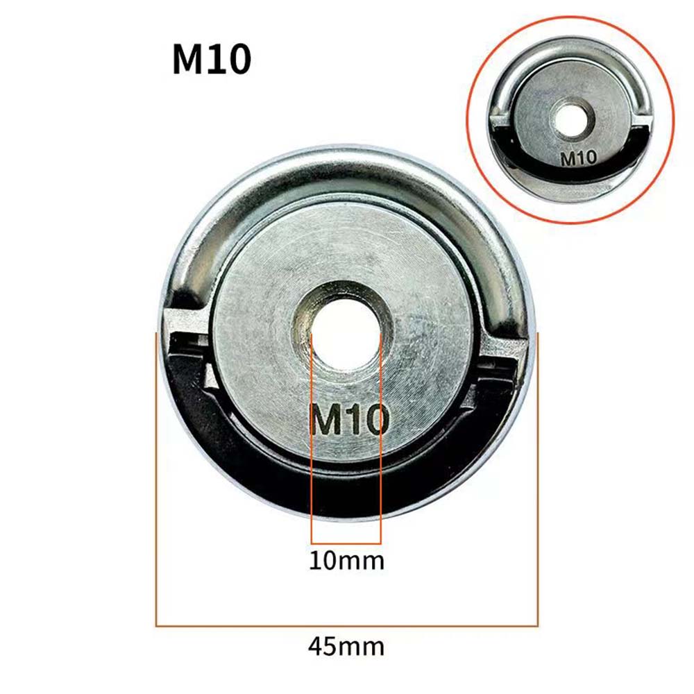 

Прижимная пластина для угловой шлифмашины быстросъемная самоблокирующаяся шлифовальная пластина кольцо для снятия фланцевая гайка силовой патрон аксессуары