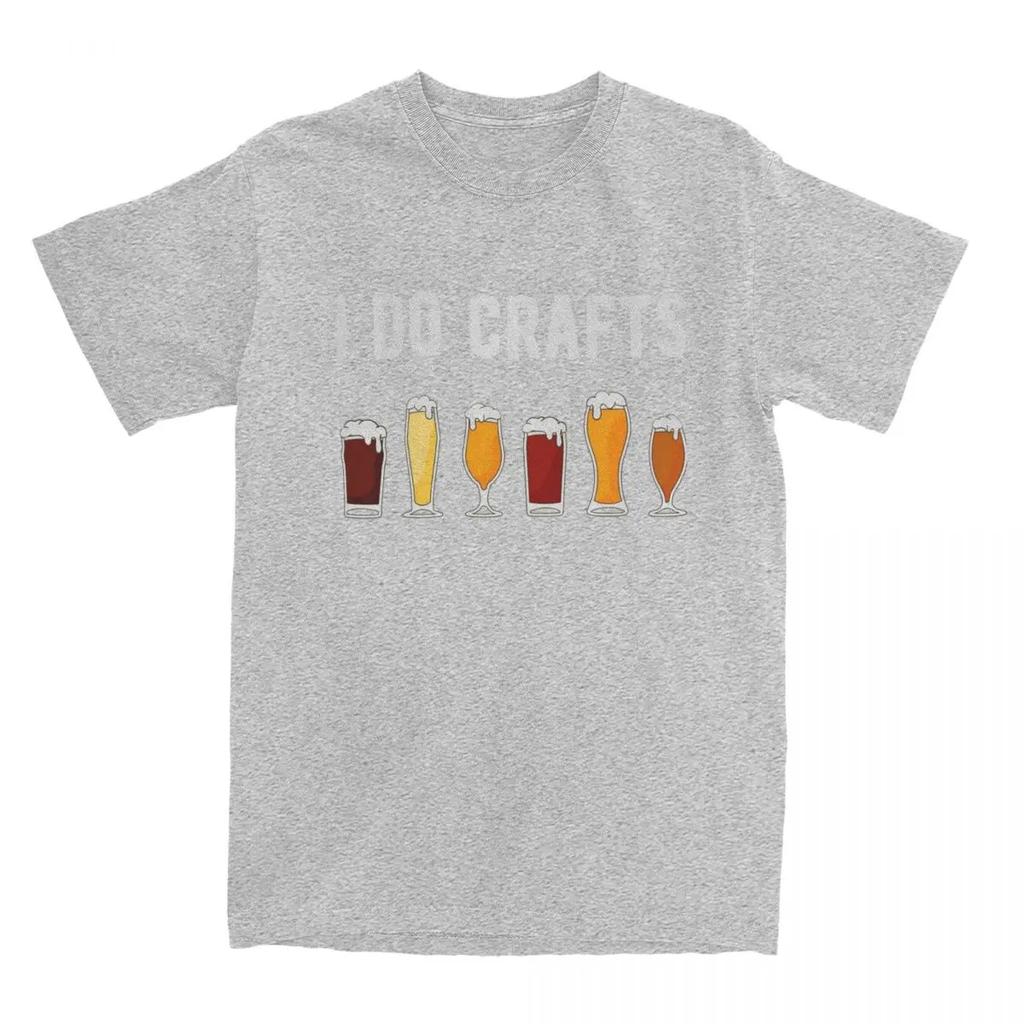 I Do Crafts Beer Lover Shirt Merchandise Men Women  Vintage Home Brewing T-shirt Short Sleeve Tops New Arrival