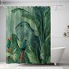 Tropical Parrot Shower Curtain - Multi-Style Bath Decor, Perfect for Those Who Love Nature-Inspired and Practical Designs