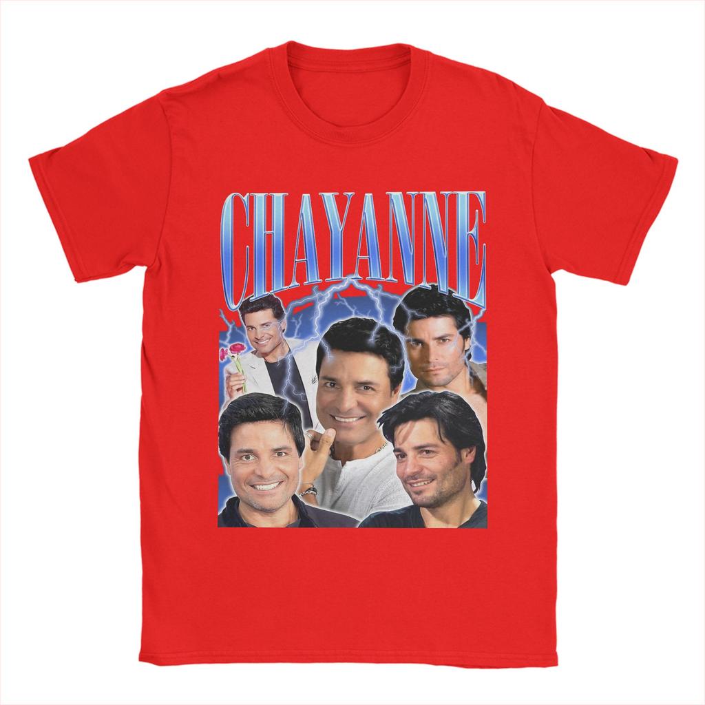 Chayanne Vintage Retro Design T Shirt for Men Pure Cotton Humor TShirt Crew Neck  Tee Shirt Short Sleeve Clothes Gift Idea