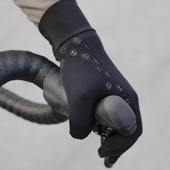 1 par de guantes de ciclismo de invierno cálidos con pantalla táctil, antideslizantes, resistentes al viento, impermeables, para clima frío, para hombres, para exteriores, para montar en motocicleta, para nieve y esquí