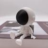 3D Printed Astronaut Alien Statue Ornaments, Unique Space Science Fiction Designed Movable Aliens, Astronaut Party Decorations