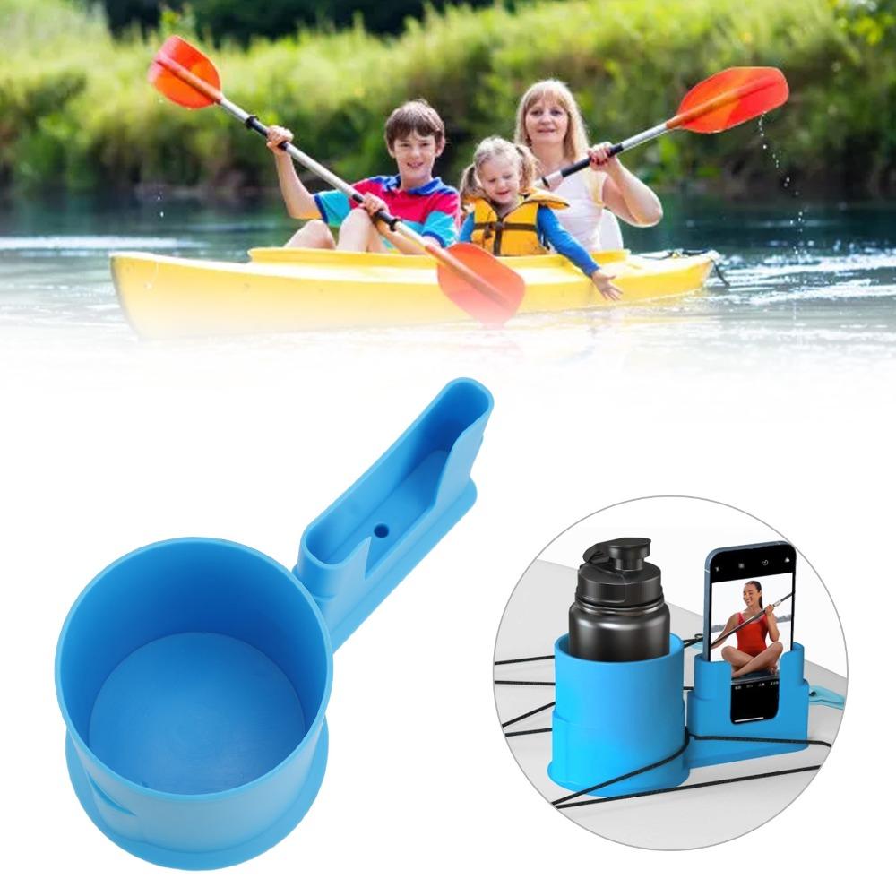 Blauer Getränkehalter Stabiles Kajakzubehör Leichter Surfbrettständer Getränkeaufbewahrung