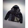 Mens Winter Cotton Puffer Jacket Striped Loose Fit Streetwear Hooded Coat Teens