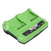 Battery Charger Fit for Greenworks 29842 29852 Batteries Cordless Power Tool Dual Port Lithium Battery Charging Station