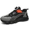 Men's Labor Protection Shoes - Anti-Smash, Anti-Puncture, Soft, Foldable, and Comfortable for Long Hours