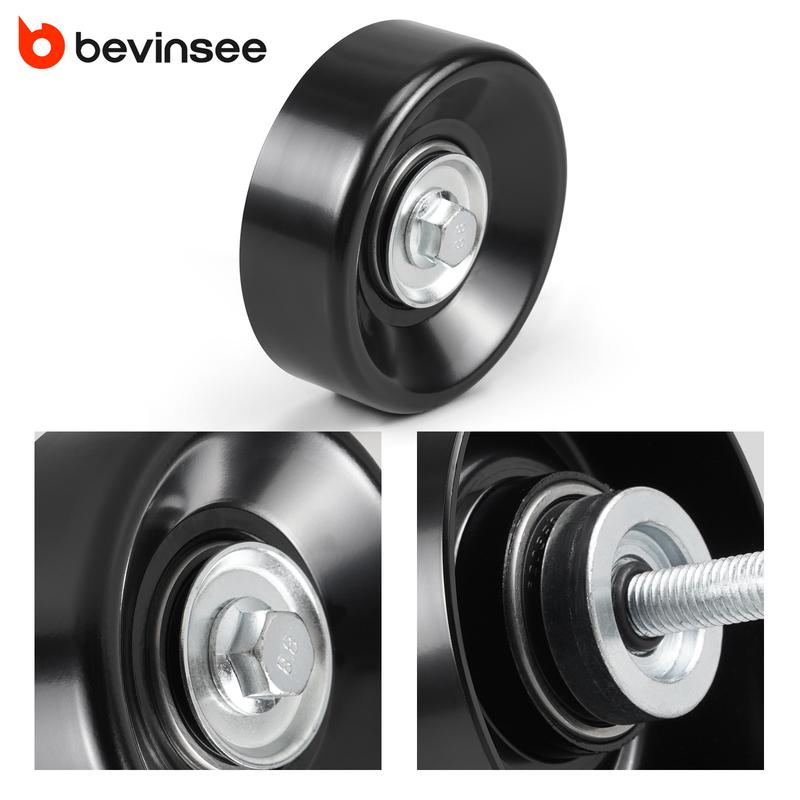 Drive Belt Idler Pulley 12669569, for 4.8L 5.3L 6.0L 6.2L Engine, for Cadillac Escalade, for Hummer H2, for Chevrolet for GMC