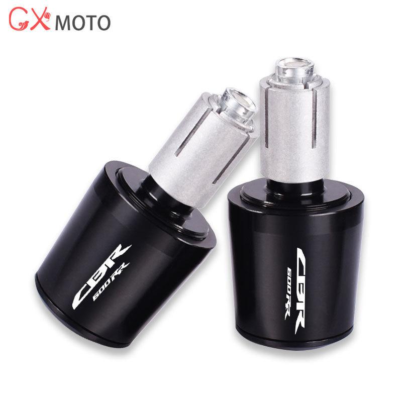 Motorcycle CNC Handle Bar Handlebar Grips Cap End Handle Plugs For Honda CBR600RR 2003 2004 2005 2006 2007 2008 2009 2010 2011