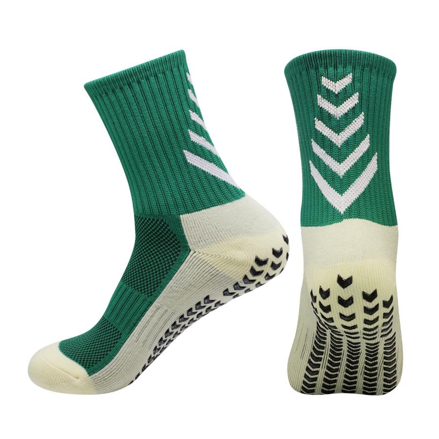 Silicone Anti Slip Football Socks Takraw Men Women Sport Basketball Grip Soccer Socks