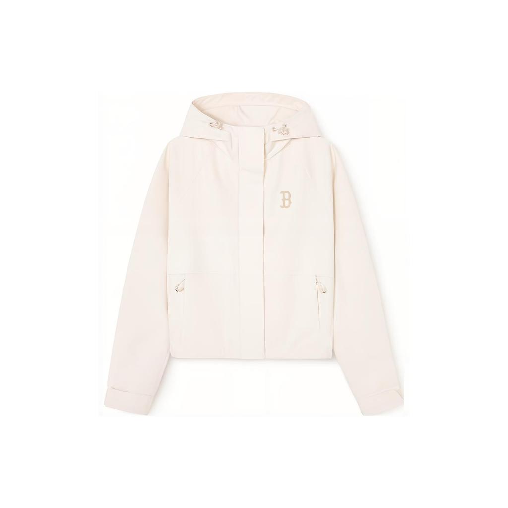 New MLB SS24 Boston Red Sox Jackets & Coats Women's Cream 3FWJB0141-43CRM