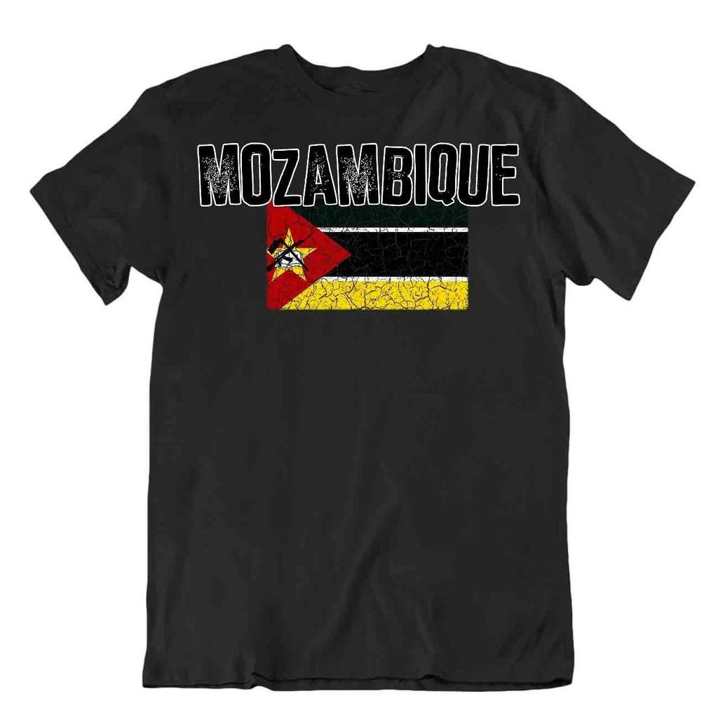 Flag T-Shirt Mozambique Fashion Country Souvenir Gift Tee Pride logo