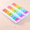 New Large Weekly 3 Times A Day 21 Grids Pill Organizer Cases Box Medicine Storage Container for Vitamins Fish Oil Supplements