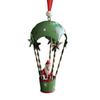 Elk Christmas Parachute Pendant Wrought Iron Christmas Hot Air Balloon Pendant Delicate   New Year