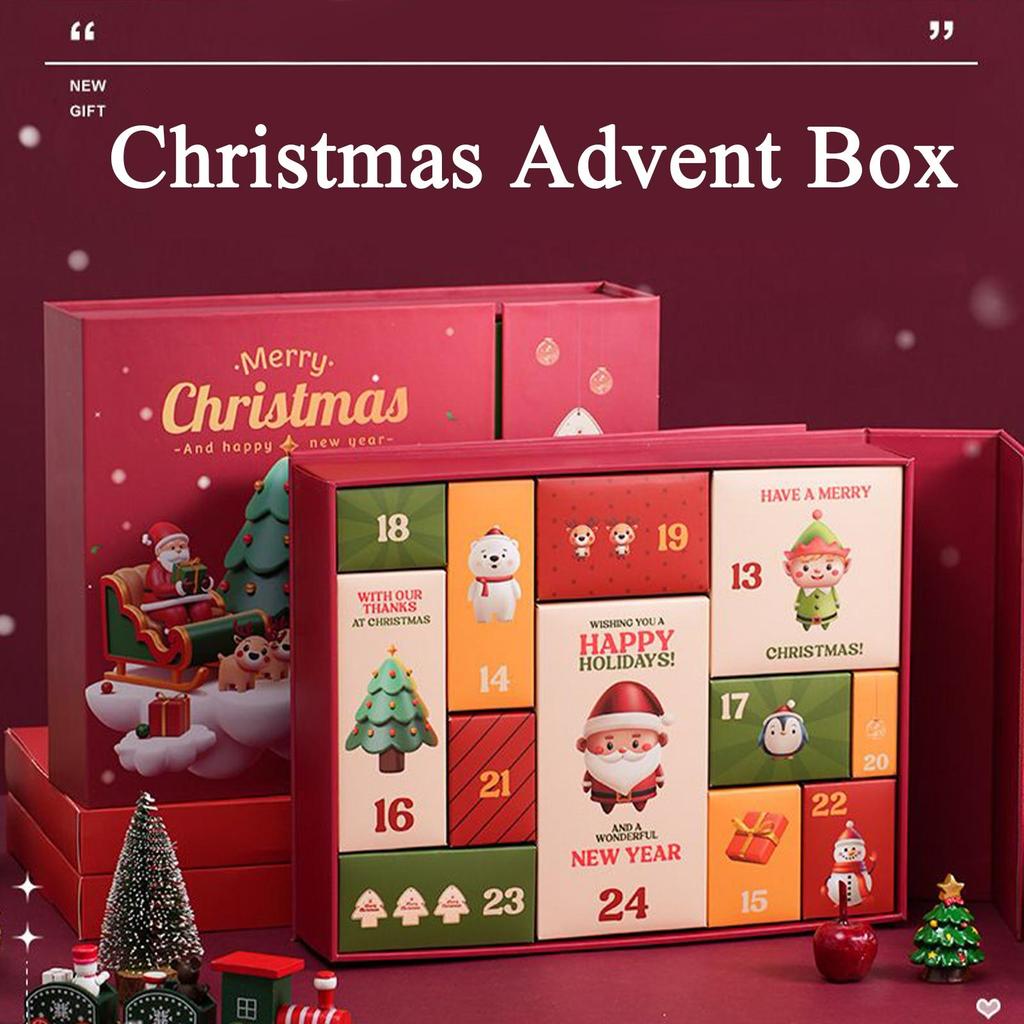Christmas Advent Boxes Empty Advent Countdown Number Boxes 12 Days Empty Countdown Calendar For Christmas Family Party