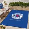 Glasgow Rangers Design Area Rug - Non-Slip, Soft & Cozy Floor Mat for Living Room, Bedroom, Office - Indoor/Outdoor Decorative Carpet