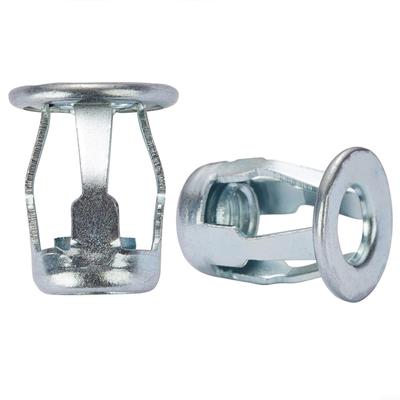 Fixed Installation Expansion Nut Petal Nuts Screw Silver Finish