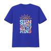 Sunshine T Shirt Unisex Funny Letters Print On My Mind Athletic Cute Summer Holiday Top Vintage Washed Versatile