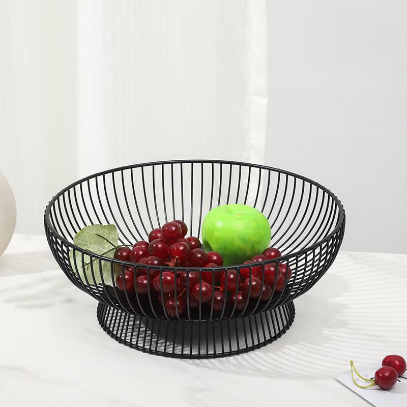Qinkai Nordic Style Metal Fruit Basket