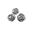 Silver Glass Sphere Wound Coil Hollowed-out Wool Ball Handmade Geometric Sphere Decorative Figurines Home Decoration Accessories
