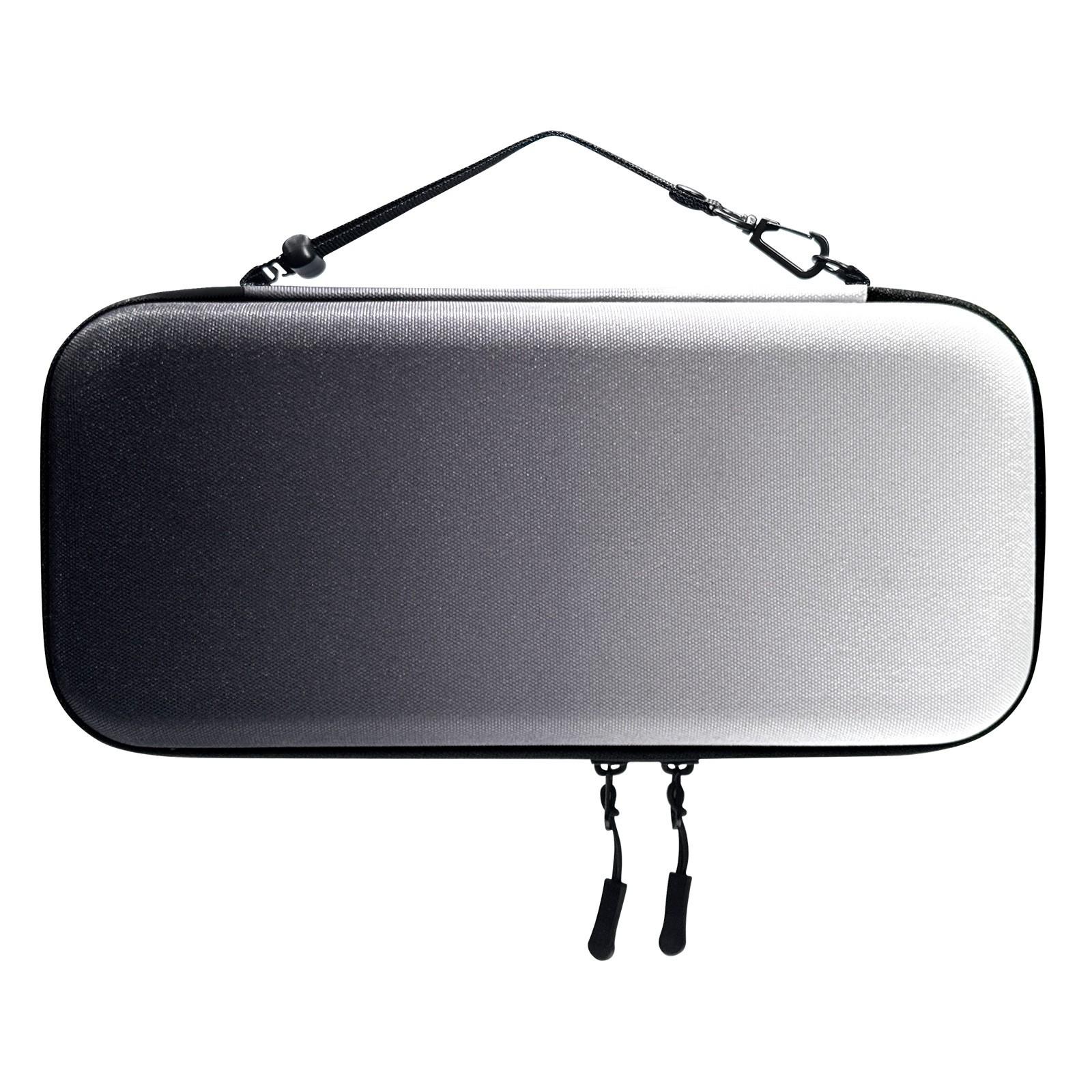 

Портативная игровая консоль Чехол для переноски – Ударопрочный Водонепроницаемый Дорожная сумка для хранения с ручкой для портативных устройств One Size белый