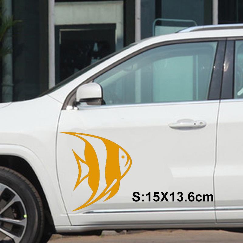 Cheap Metvi Fish Sticker on Car Vinyl Cute For Car Styling Auto ...