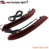 Rear Bumper Lights for Toyota Innova 2016 2017 2018-2021 Back Fog Light Lamp Lamps Brake Reflector LED 3-1 In