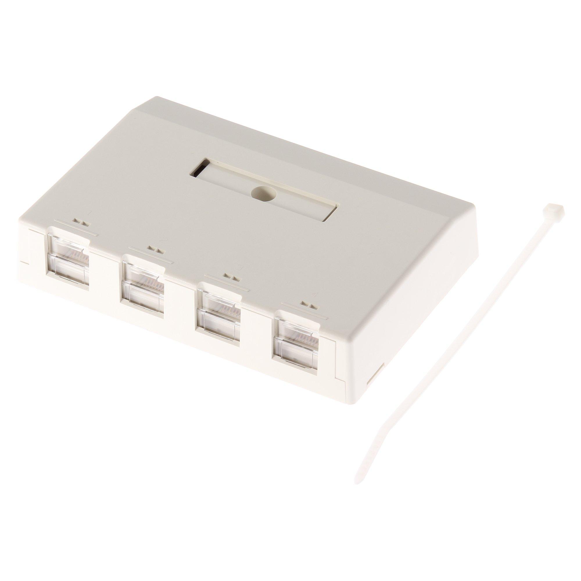 

Panduit Cat6A Sliding Shutter Locker Kit, 4 Ports, JOS46ATG00