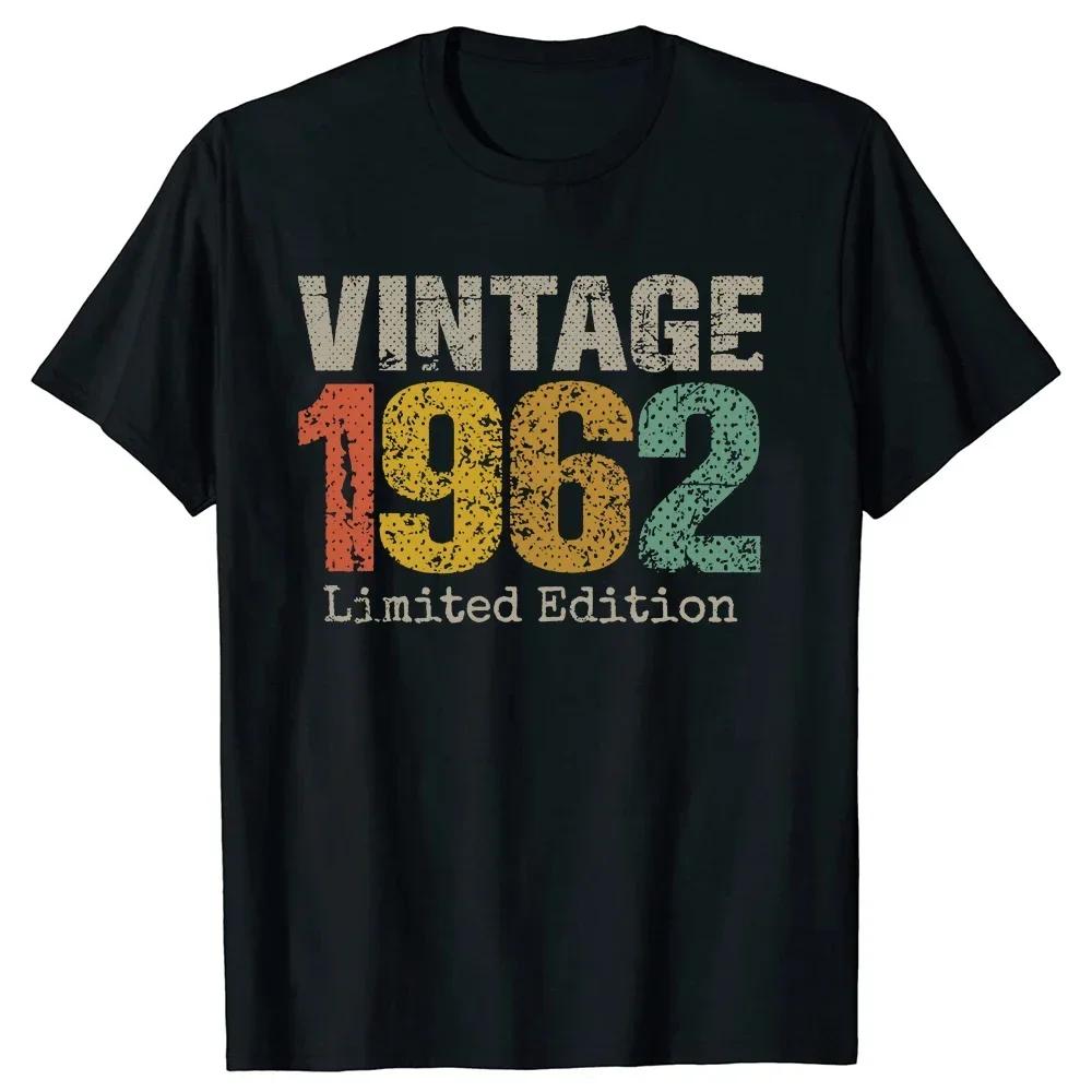 Born in 1962 Multi Tasking Problem Solving T Shirt Tee Tops Round Neck Short-Sleeve Fashion Tshirt Clothing Casual Basic T-shirt