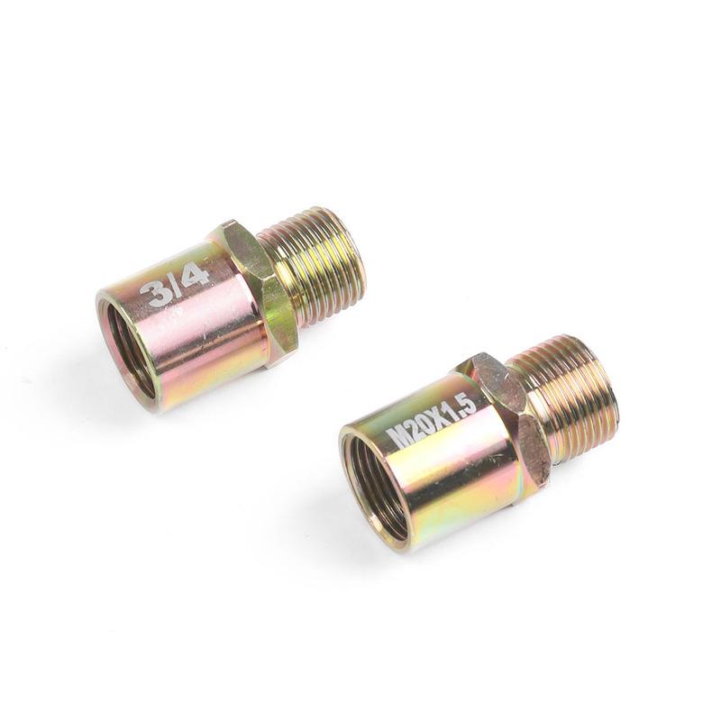 Oil Filter Cooler Sandwich Thread Plate Adapter for Honda Aluminum Oil Adapter With Connectors M20*1.5 and 3/4