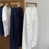 Extra Large Elastic Waist Wide-Leg Balloon Pants for Women - Korean Style Chic Design 2026 Summer Collection