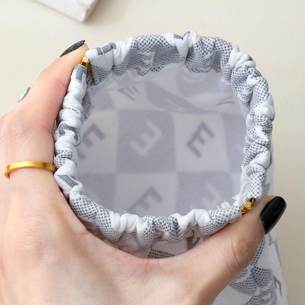 

Косметичка Самозакрывающаяся сумка для хранения Портмоне Маленькие сумки для предметов Письмо Листовая пружинная сумка для девочек