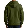 Heren Rits Hoodie Jas met Grote Zakken Kleur Casual