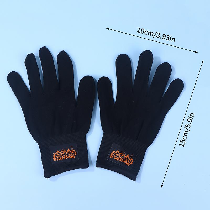 

Professional Car Film Gloves, Dust-Free Paint And Film Application Gloves, Polyester Fiber Material, No Electricity Needed чорний