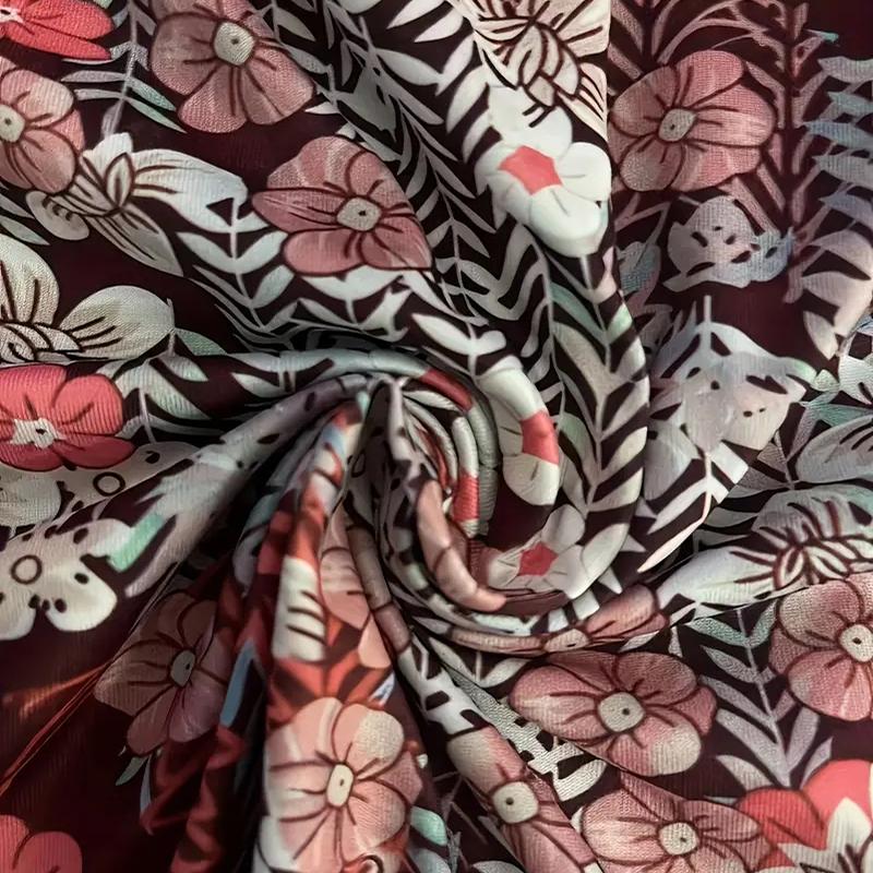 Women's Beach Dress Mini Dress Flower Print Casual Modern Dress Sleeveless Loose Fit Outdoor Daily Summer