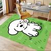1PC The Puppy On the Grass Extra Large Non-Slip Floor Carpet, Office, Family, Bedroom, Studio - Large Area Rug Indoor Rugs, Vibrant Colors-A302