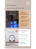Minimalist LED 3D Wall Clock - Luminous Japanese Design for Office