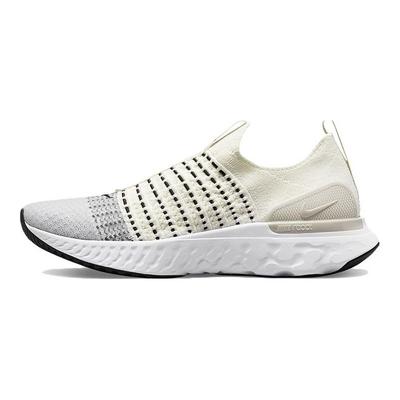 React Phantom Run Flyknit 2 Sail Light Bone Herren Sneaker Cremeweiß Schwarz DV2139-100