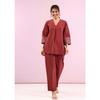 Designer Bollywood Ethnic Kurta Cord Set Indian Women Party Wear Kurti Pant Set