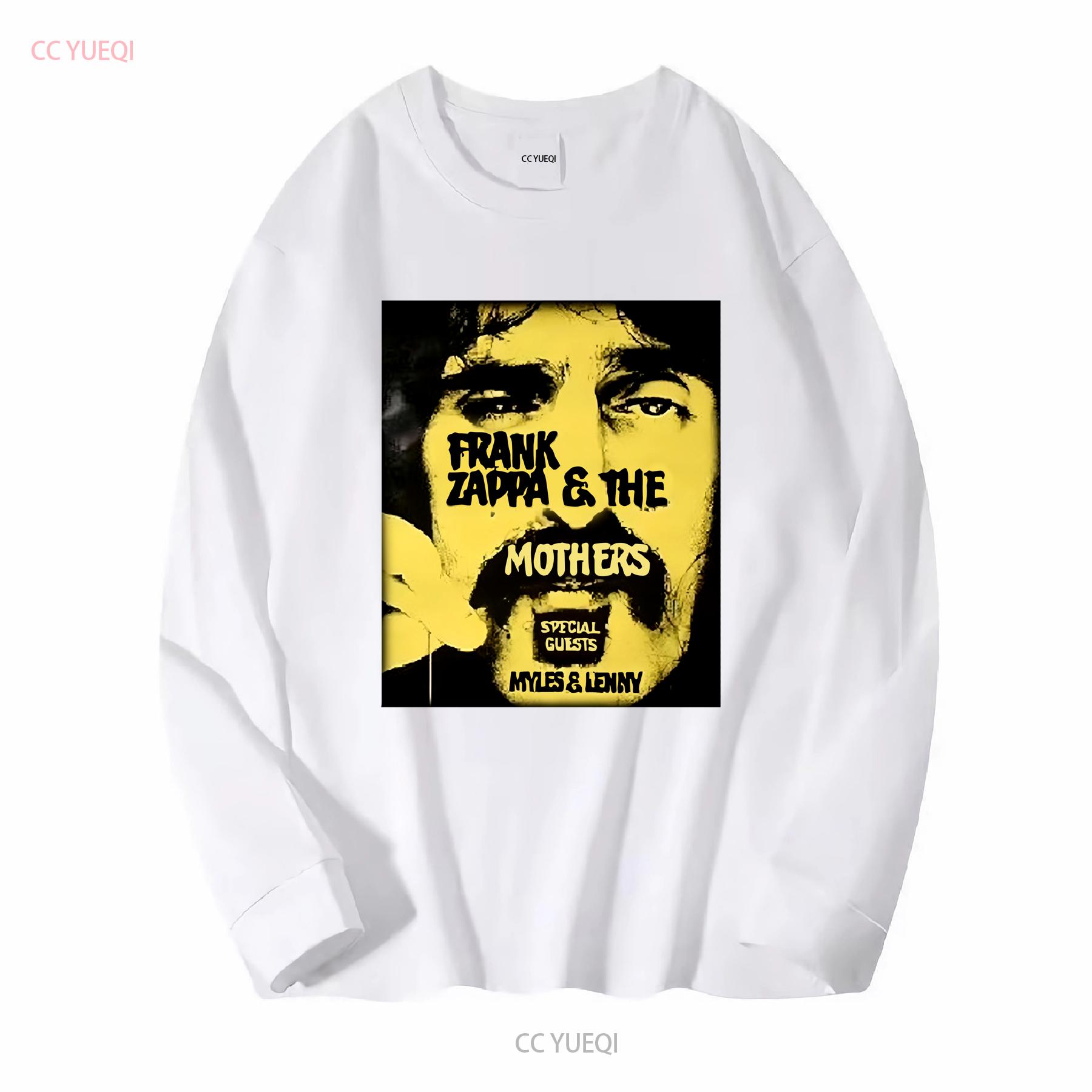 GUOYAN TOP Nieuw Populair Frank Zappa Familie Mannen S 5XL T-shirt 1NG878 lange of korte mouwen vintage Gewassen Casual Stretch grafisch 2XL