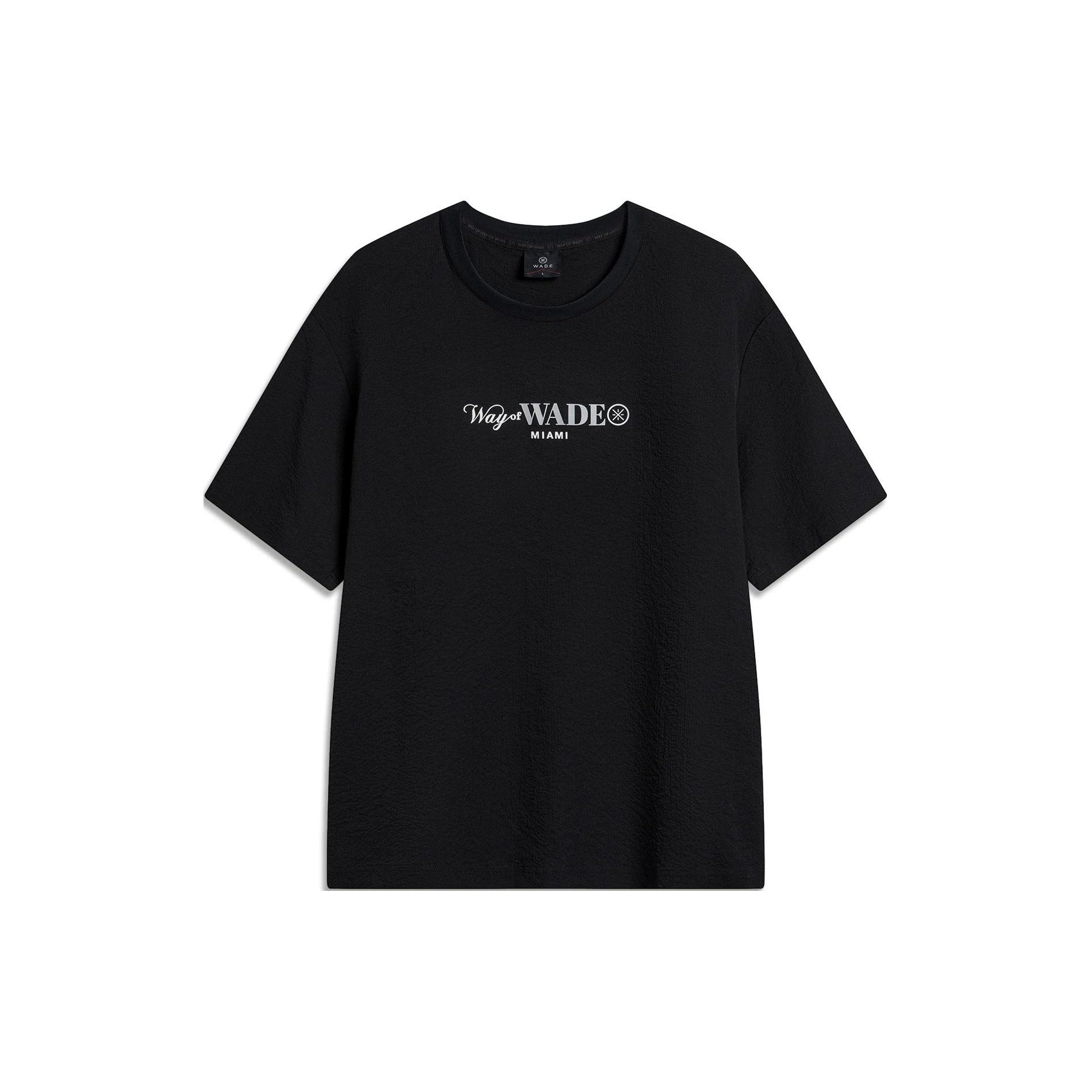 Li-Ning Way Of Wade Graphic T-shirt Black Men s ATSU347-7 S