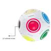 Sensory Fidget Ball Decompression Toy Spherical Puzzle Football Stress Relief Ball for Toddlers Adults Funny Color Match