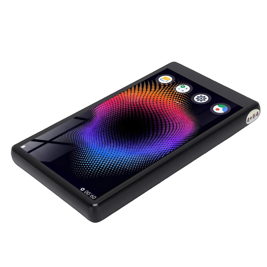5.0 Inch Touch Screen MP4 Player Bluetooth 5.0 WiFi 64GB HD Video Music Ebook Reader Media Player Support for Android 11
