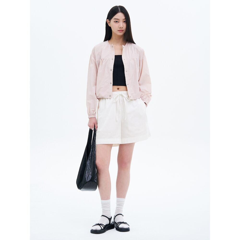 8SECONDS Cotton Elastic Shorts White