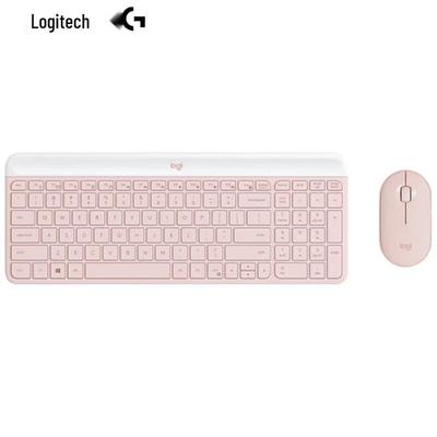 Logitech Combo de Teclado e Mouse Sem Fio MK470 Ultrafino