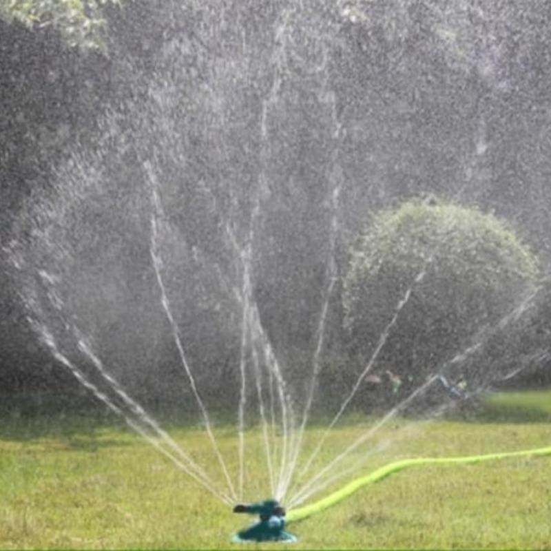 Aspersor Giratorio Automático Multifuncional Con Conector de Grifo Estándar Para Céspedes Flores Verduras Accesorios de Jardinería
