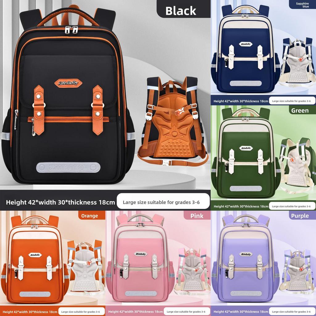 Childrens School Backpack With Lightweight Nylon Material For Kindergarten And Primary School Students