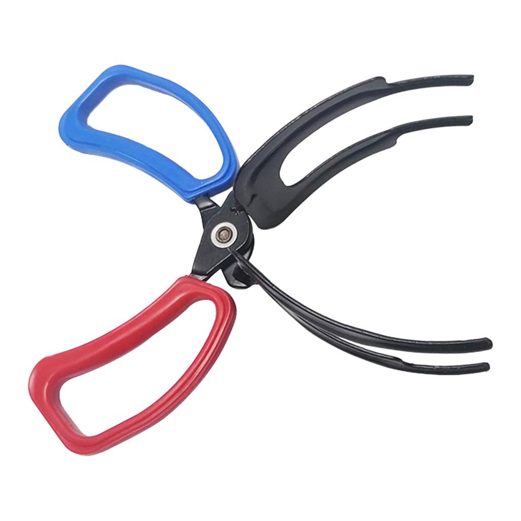 Portable 2/3 Claw Fish Gripper 3 Teeth Fishing Pliers Anti-Slip Fish Claw Gripper for Most Freshwater Fish and Crab