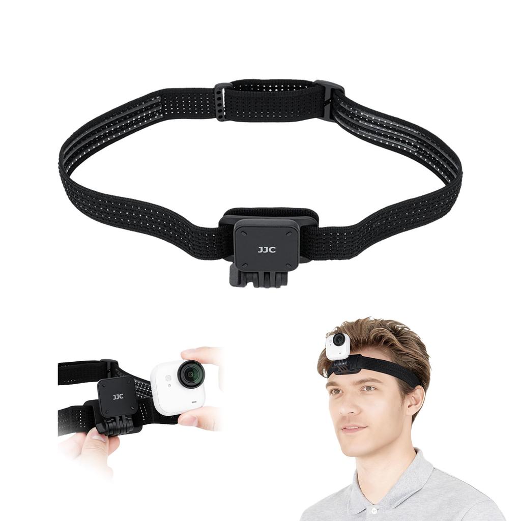 JJC Magnetic Head Strap Mount for Insta360 GO Ultra 48–62 cm Black Direct from Japan